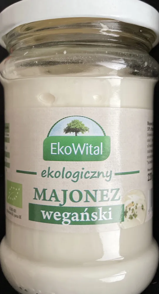 Ekologiczny majonez wegański