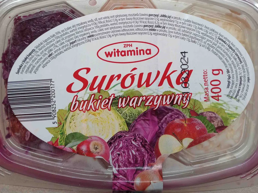 Surówka bukiet warzywny