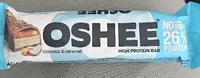 OSHEE coconut & caramel NOS HIGH PROTEIN BAR PROTE