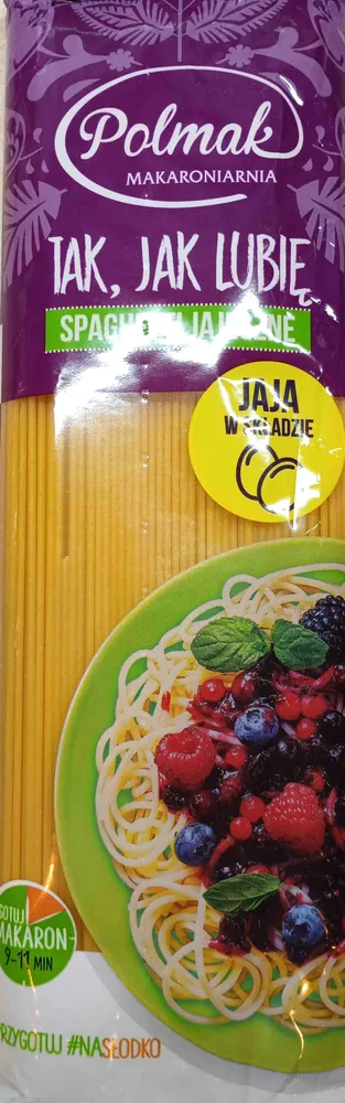 Makaron jajeczny spagetti
