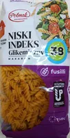Makaron fusilli niski indeks glikemiczny