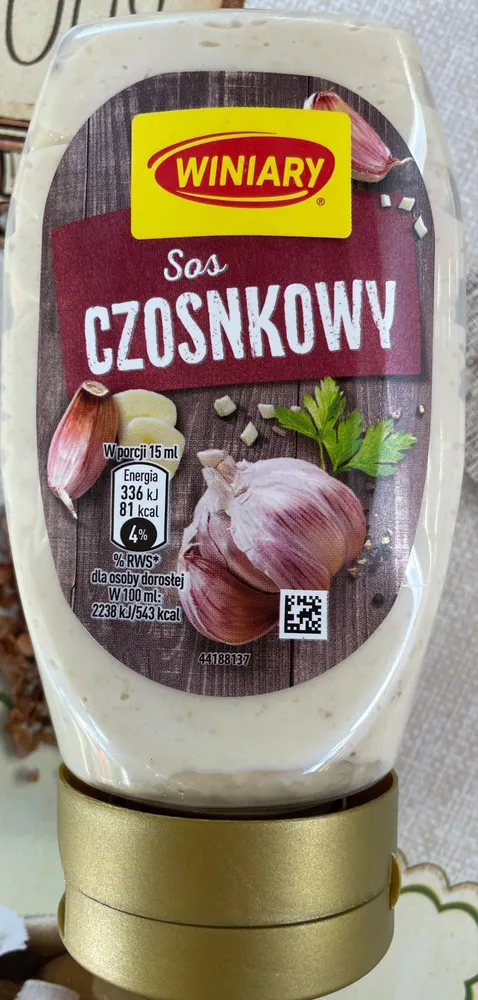 Sos czosnkowy