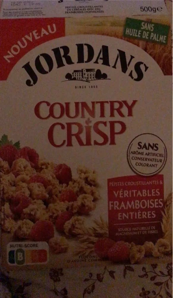 Country crisp framboise