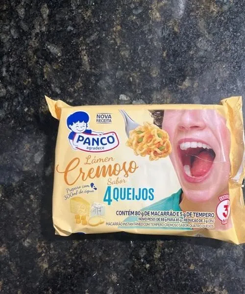 Miojo Cremoso 4 Queijos