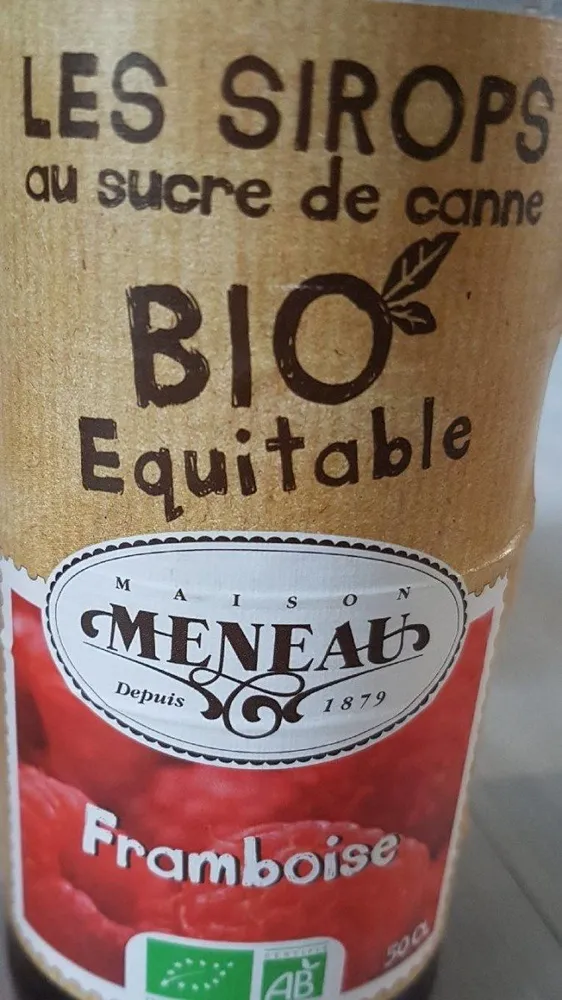 Sirop bio Meneau