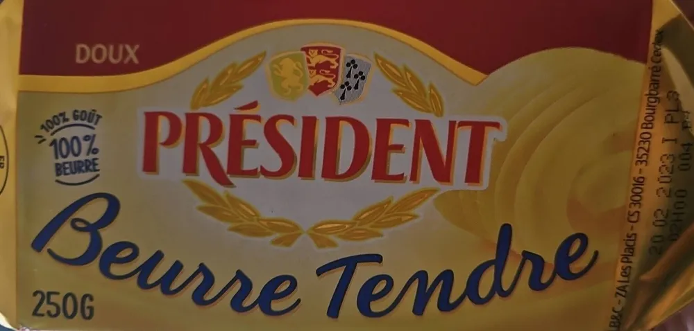Beurre Tendre