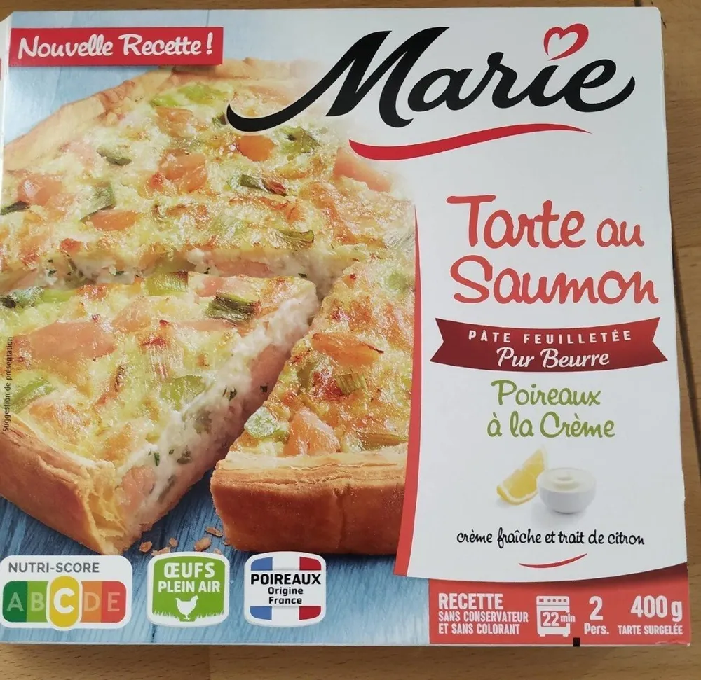 Tarte au saumon