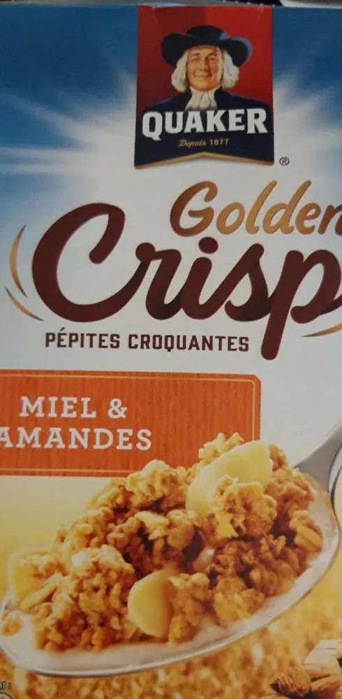 Golden Crisp miel et amandes