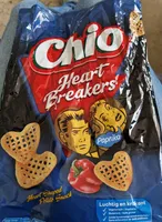 Heart-Shaped Potato Snack Paprika