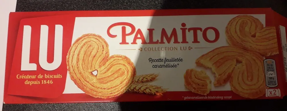 Palmito recette feuilleté caramélisėe