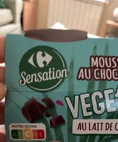 Mousse au chocolat  végétal
