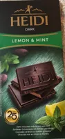 Dark Chocolate lemon & mint