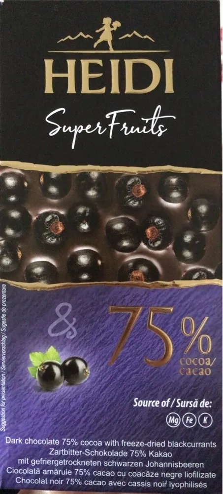 Chocolat super fruits