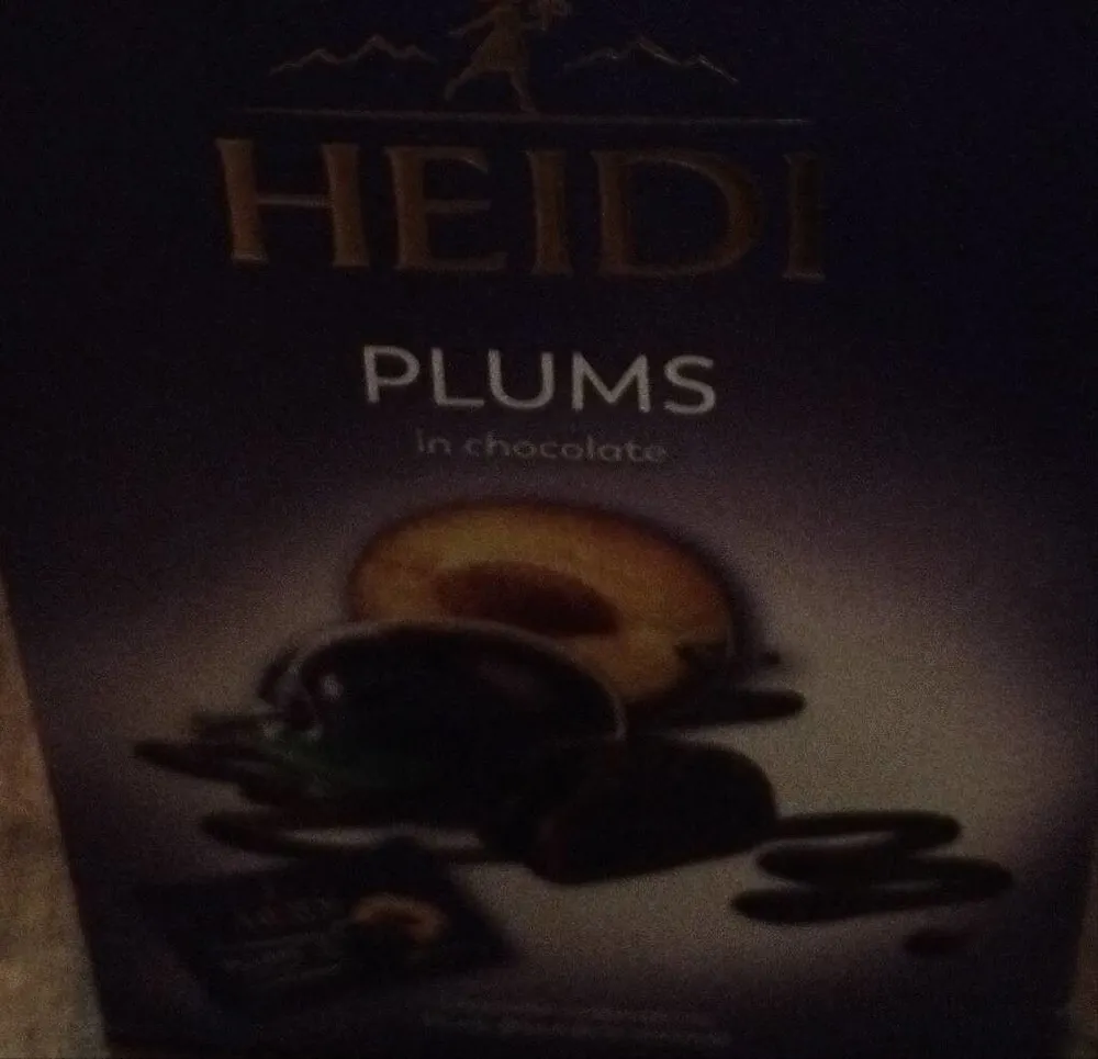 prunes au chocolat