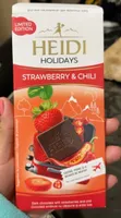Strawberry & chili dark chocolate