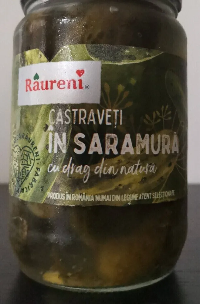 Cucumber in brine-Cetrioli in salamoia Castraveti in saramura