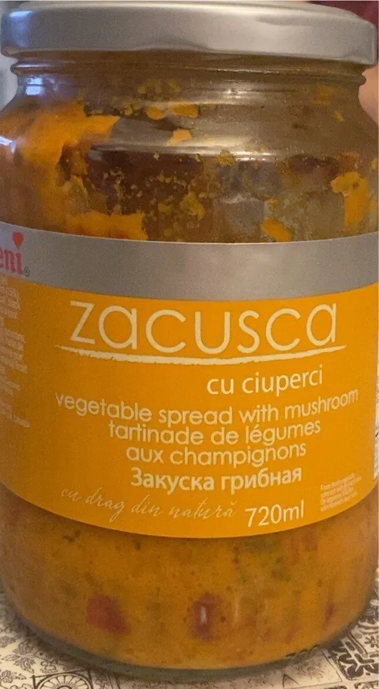 Zacusca cu ciuperci