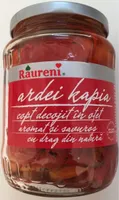 Roasted peeped kapia peppers