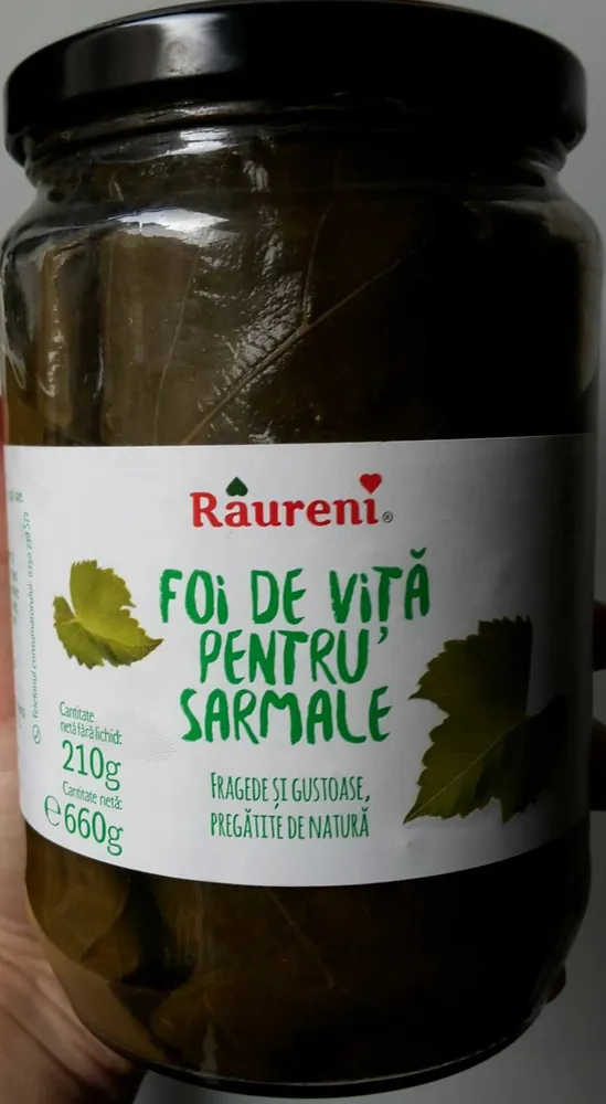 Foi de viță pentru sarmale
