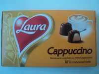 Bomboane umplute cu cremă cappuccino