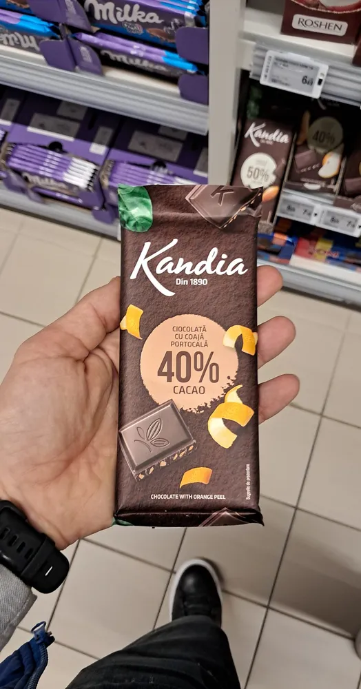 40% cocoa & orange peel