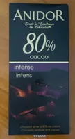 Chocolat amer à 80% de cacao