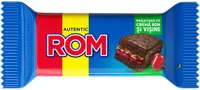 Prăjitură ROM cu vișine