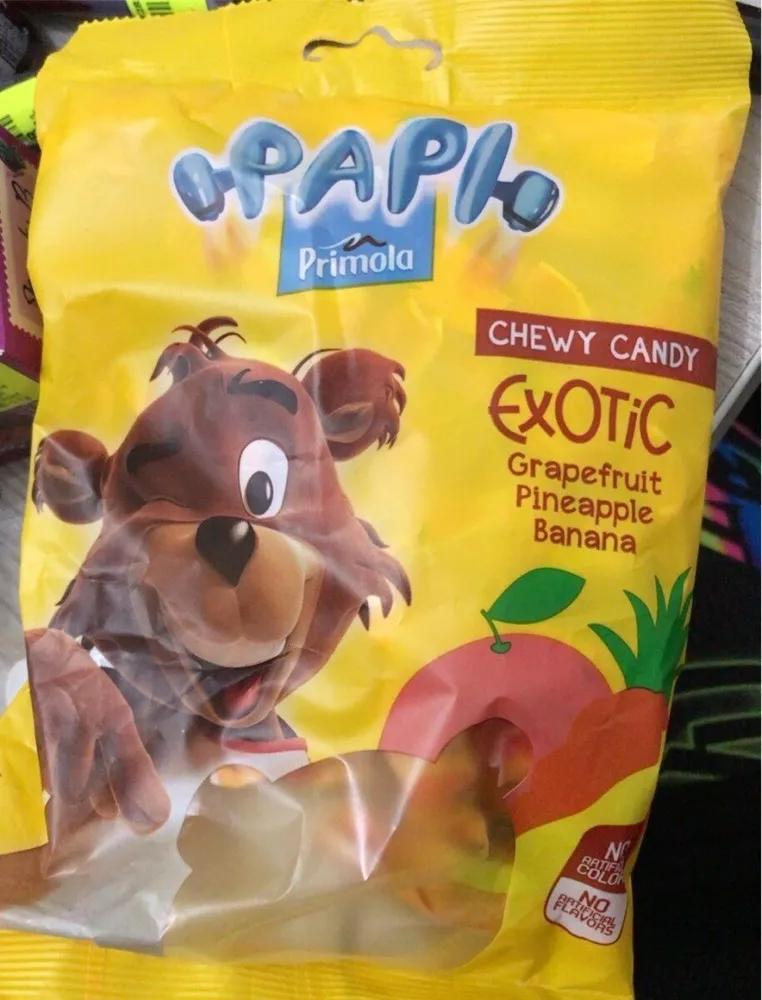 Chewy candy