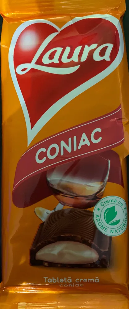 Tabletă cremă coniac