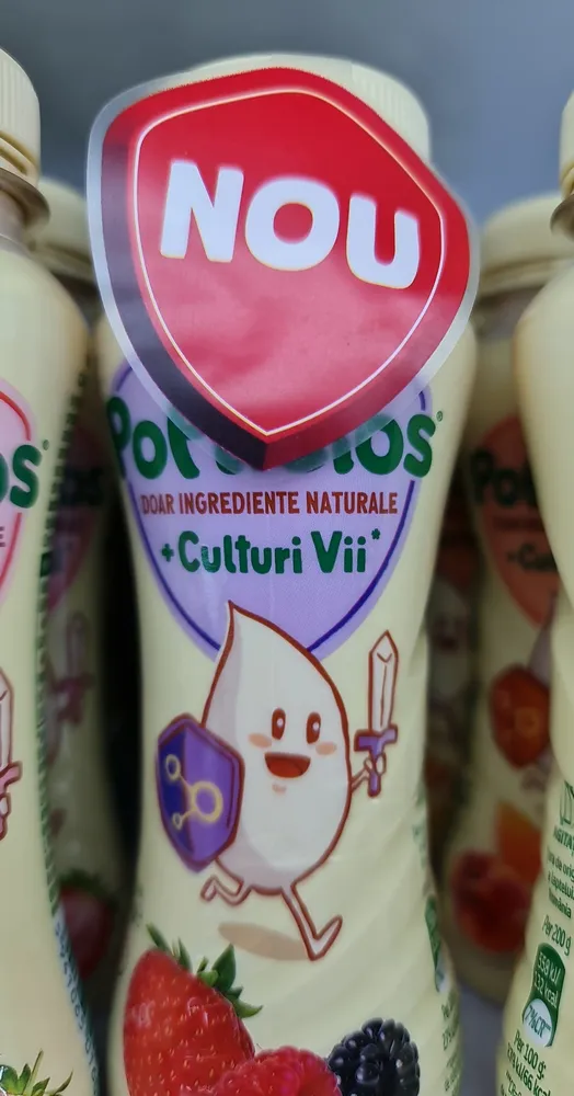 Napolact iaurt baut 1.8% zmeura mure 200G