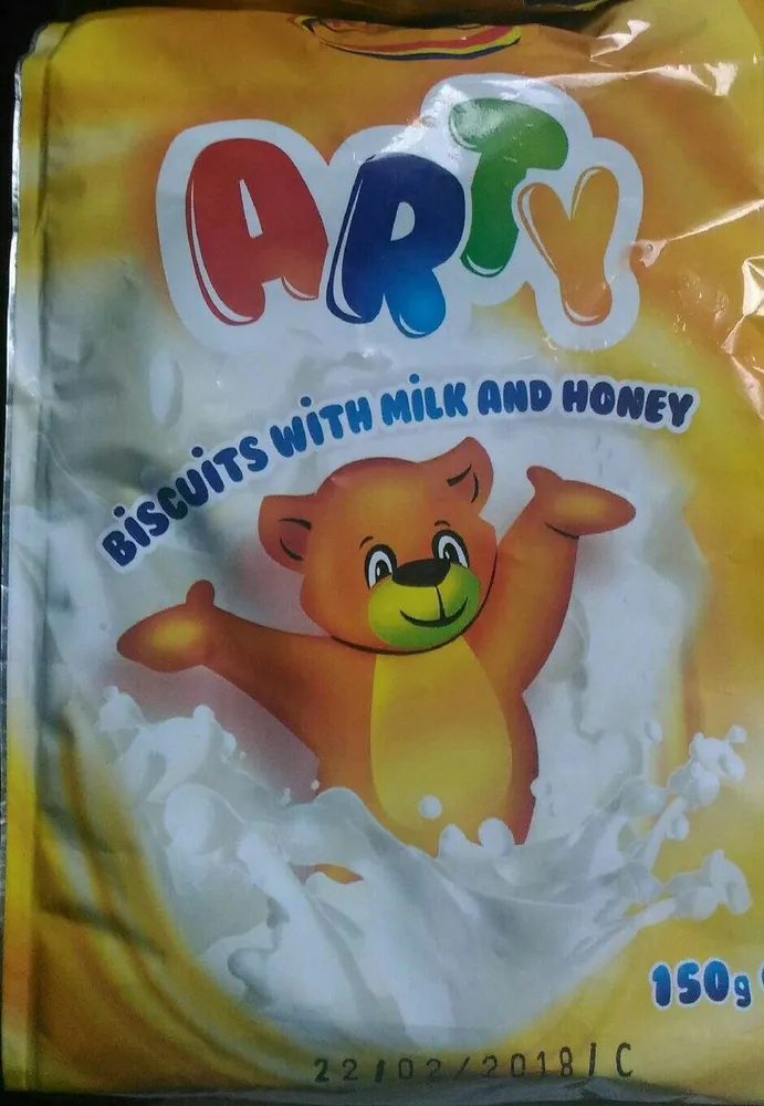 Biscuits au lait et miel