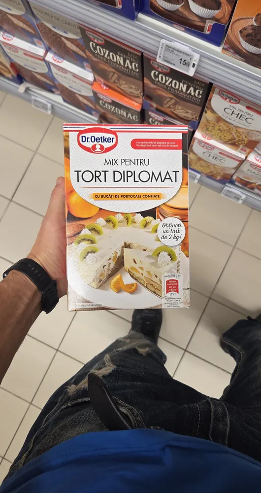 Tort Diplomat 430G Dr. oetkertorta Pana Arangia 430G Dr. oetker