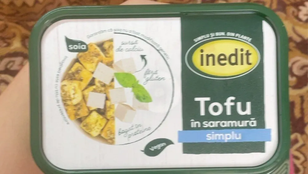 Tofu în saramură simplu