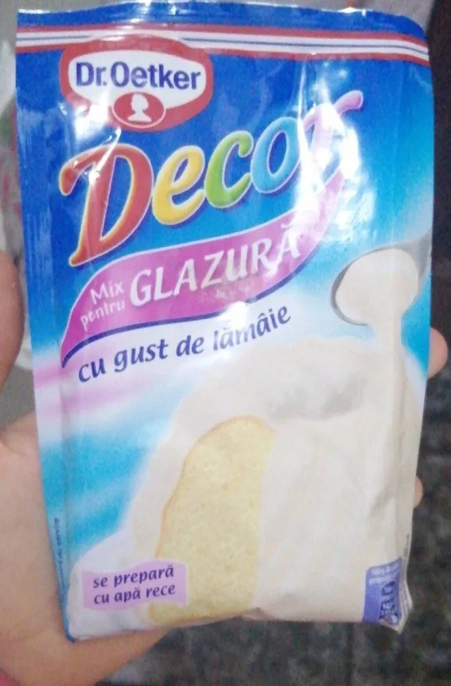 Mix pentru Glazura cu gust de lamaie