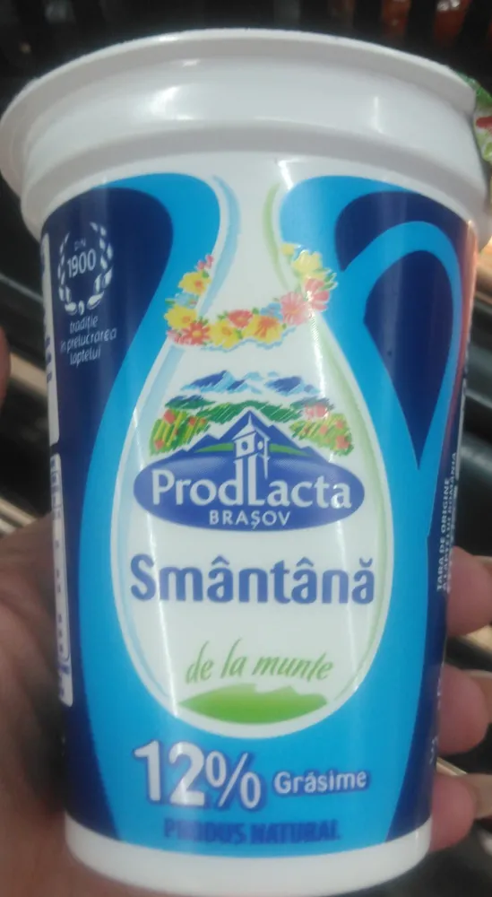 prodlacta smantana 12% 375 g