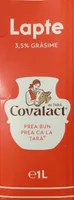 Lapte de consum integral standardizat 3,5% grăsime