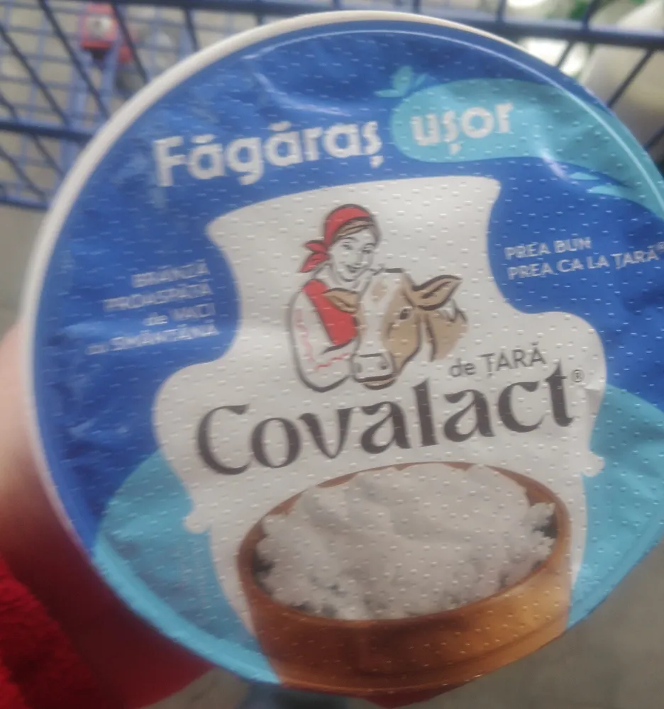 Brânză de vaci cu smântână Făgăraș ușor