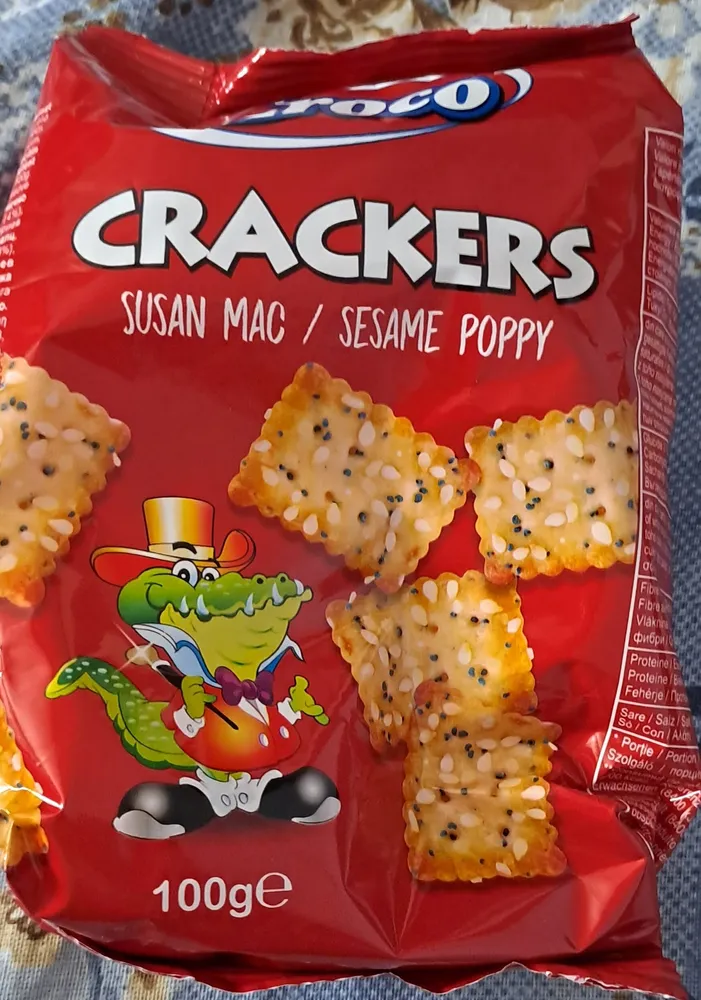 Crackers Susan Mac / Sesame Poppy
