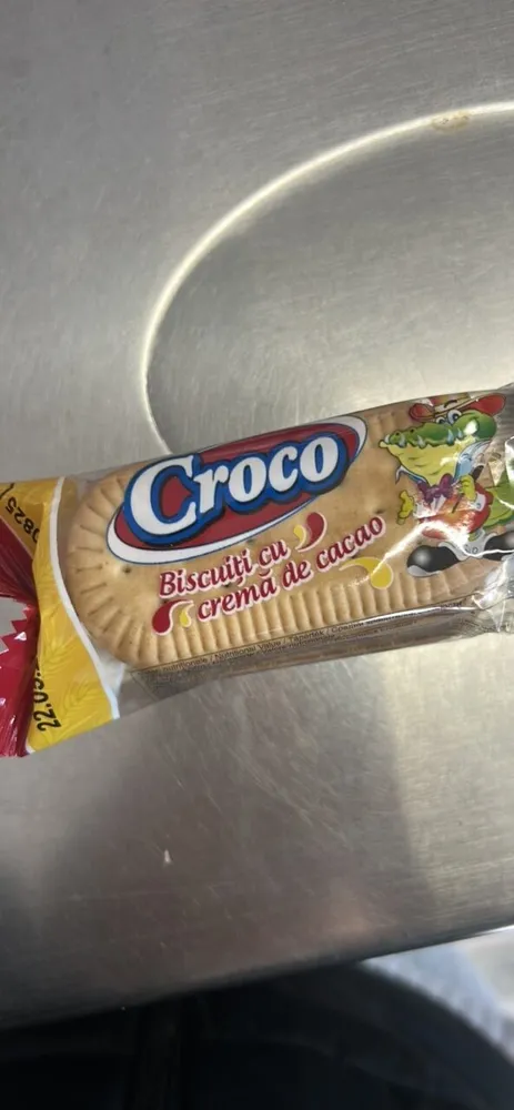 Biscuiți cu cremă de cacao