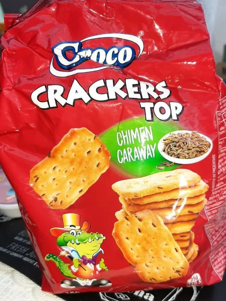 Crackers top