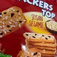 Crackers top