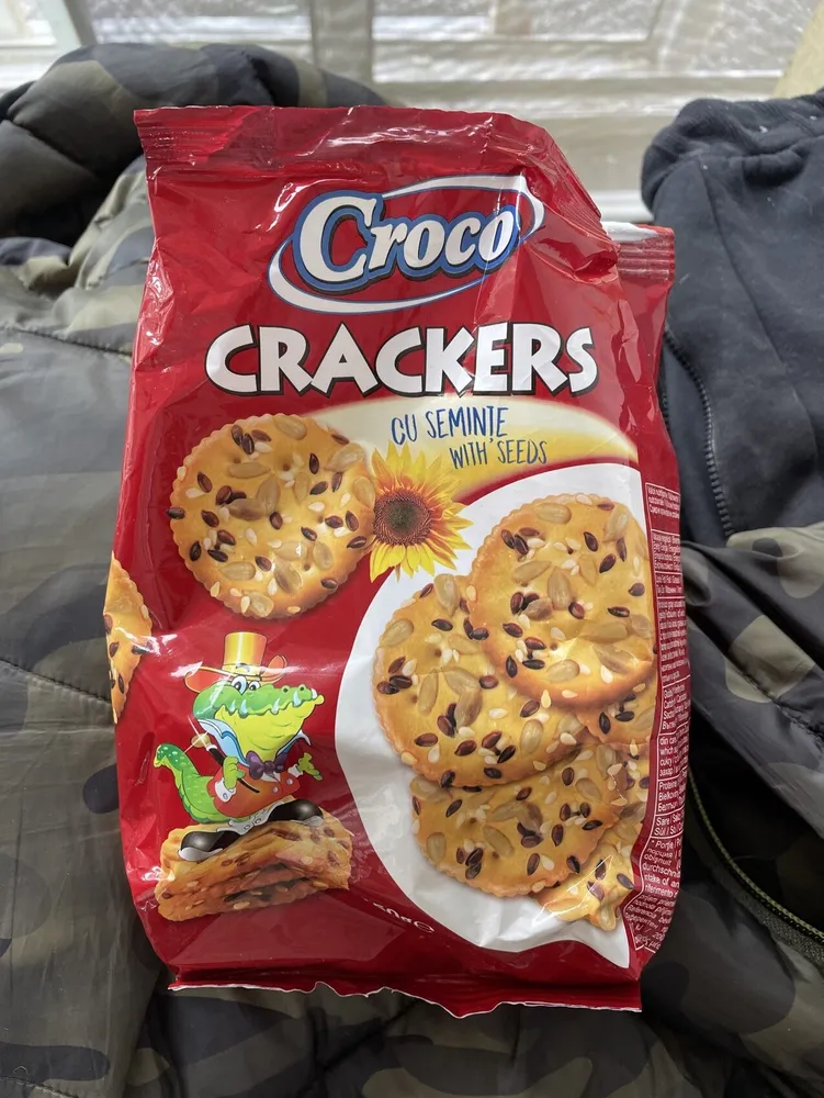 Crackers cu Semințe