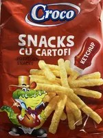 Snacks cu cartofi și ketchup