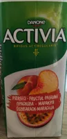 Yaourt à boire pêche-fruit de la passion