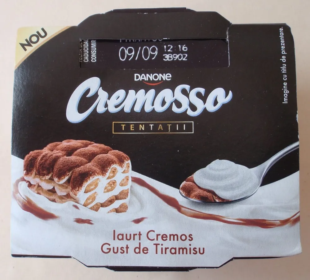 Danone Cremosso Tentatii Iaurt cremos cu gust de tiramisu
