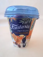 Danone Fantasia Iaurt de băut cu caramel și cafea