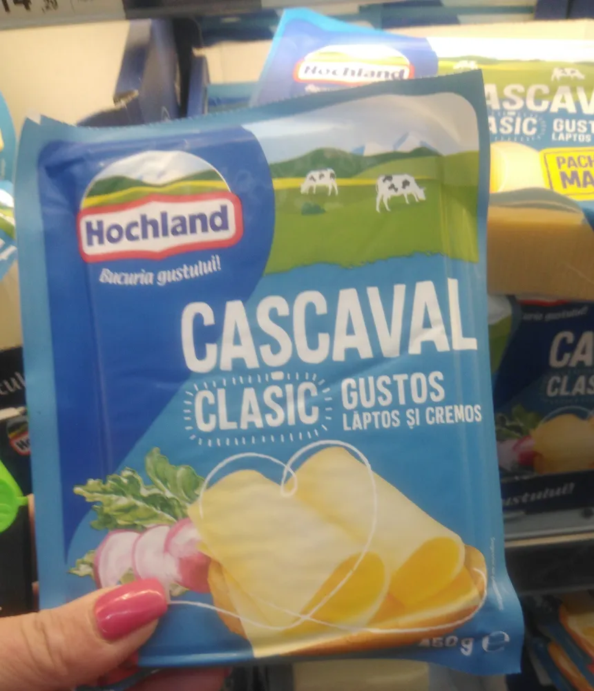 Hochland Cașcaval clasic 450 grame