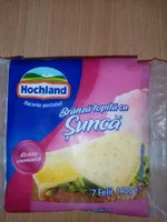 Brânză topită cu șuncă