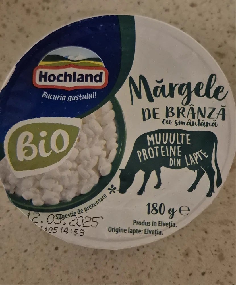 Mărgele de brânză cu smântână