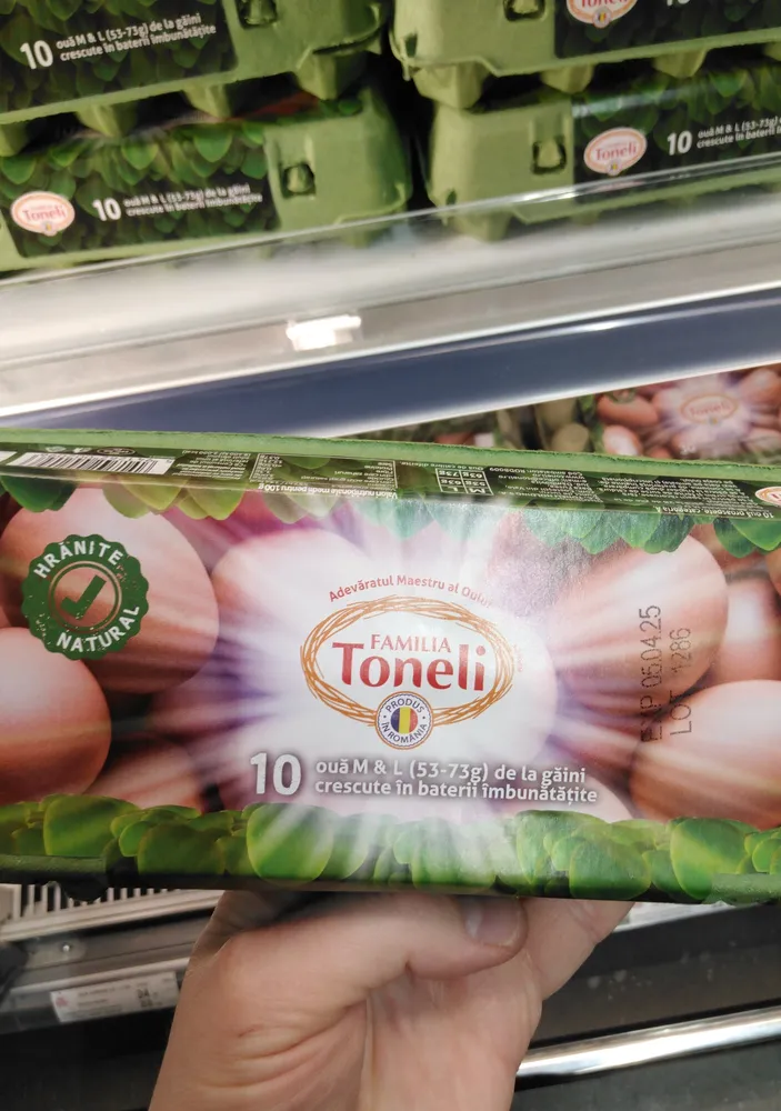 Toneli oua 10 bucăți
